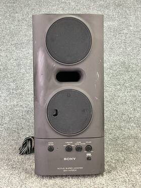 Sa-w55x Sony 90 Watts 60 Hz Home Entertainment Active Super Subwoofer In Gray