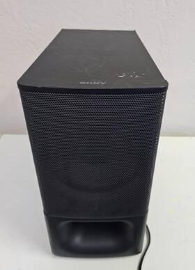 Sa-wsd35 Sony Active Powered Subwoofer Only Black Tested Turns On