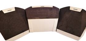 Ss-cn50 Sony Srcn50 Speaker Set Ss-sr50/ss-cn50 50w L R C 8/16 Ohms Tested Used Retro Vintage