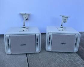 Srp-s320w Sony White Speakers With Wall Mounts