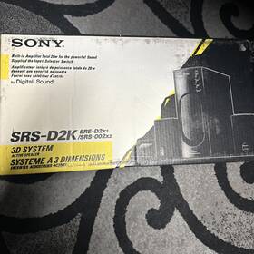 Srs-d3 Sony D2k Hi-fi Active Speaker System