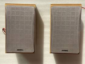 Ss-ccp1 Sony Pair Bookends Speakers Brown Fully Tested And Working