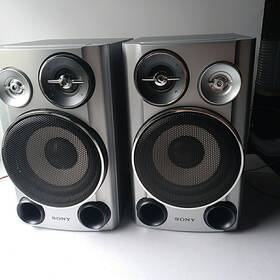 Ss-chpz9 Sony Pair Of Speaker Full Range Bookshelf Speakers - Great Sound