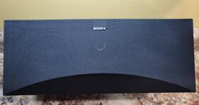 Ss-cn290 Sony Center Channel Speaker 120w Black 15x8x6 Inch Tested