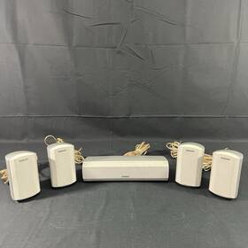 Ss-cn345 Sony Ss-cn335 5 Home Theater Speakers 4 Ss-v345 And 1 With Cords