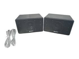 Ss-srp900 Sony Ss-cnp680 Bookshelf Full Range Speaker Lot Of 2 Replacement New