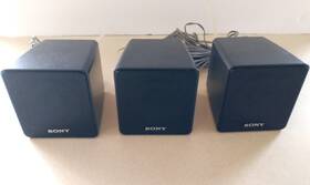 Ss-cnp710 Sony Home Theatre Surround Speakers 6ohm - Lot Of Three Pre-owned