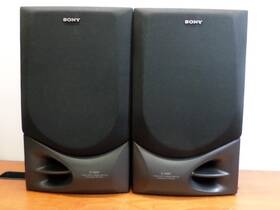 Ss-d260 Sony 3-way Twin Duct / Bass Reflex Speaker System - Tested