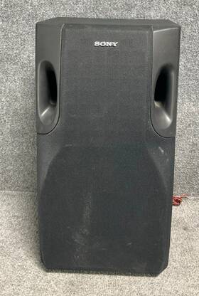 Ss-d2700 Sony Home Theater Av Rated 8 Ohms Bookshelf Audio Speaker Only In Black