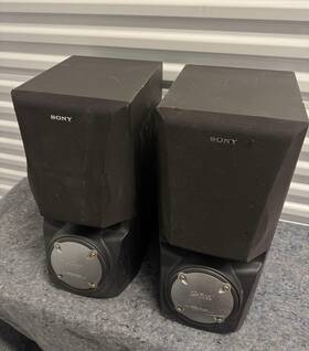 Ss-d7900 Sony Super Bass S.a.w. Woofer/speaker 21 Inches Tall Tested