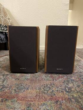 Sony Ss-ex1 Speakers Ss-cex1 / Cmt-ex1