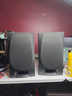 Ss-g1300 Sony Speaker System- Tested And Working