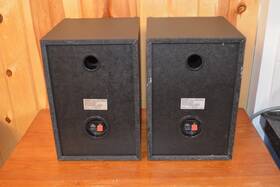 Ss-h1500 Sony Hi-fi Bookshelf Stereo 3-way Speakers 50w 6ohms Tested Working