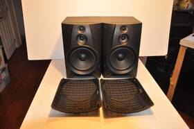 Ss-h991 Sony Pair 3-way 8 Ohm Bookshelf Speakers Made In Japan Tested And Working
