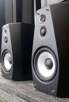 Ss-ha1 Sony Hi-res Audio Stereo Speakers Pair - Used- With Box