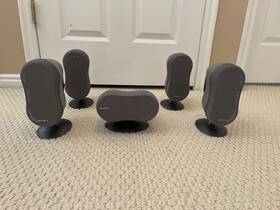 Ss-ms835 Sony Set Of Five Speakers