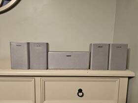 Ss-cnp760 Sony Ss-msp760 Surround Sound Speaker System Home Theater Satellite