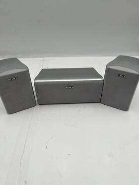 Ss-msp760sr Sony Home Theatre Speakers Set Of 3 And Center Channel