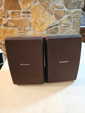 Ss-rs106 Sony Left Right Rear Speaker Set Of 2 Silver