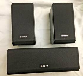 Ss-srp-1200 Sony Speaker System Ss-cnp1200 Center And 2 Ss-srp1200