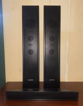 Ss-srp23f Sony A Set Of 3 Speakers Surround 2x And 1x Ss-cnp23