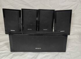 Ss-ct101 Sony Ss-ts201 Surround Sound System Set Of 5 Speakers Ss-ts102 X4 And Center
