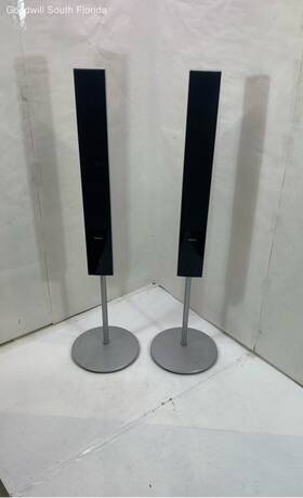 Ss-ts74 Sony Large Model Home Theater Speaker System Not Tested Set Of 2 Pcs