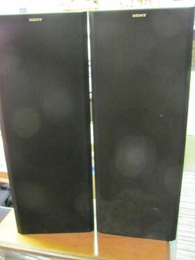 Ss-u201 Sony 2 Speakers Model 200w Of Power - Tested Great Shape Ss-u201 Sony 2 Speakers Model 200w Of Power - Tested Great Shape