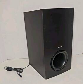 Ss-ws103 Sony Subwoofer Only For Home Theater System Impedance 3 Ohms In Black