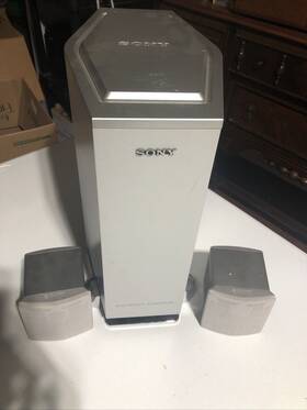 Ss-ts500 Sony Ss-ws500 Subwoofer Surround Sound System With 2 Speakers Ss-ts500 Sony Ss-ws500 Subwoofer Surround Sound System With 2 Speakers