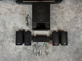 Ss-tsb118 Sony Ss-wsb114 Surround Sound System 5 Speakers And Subwoofer