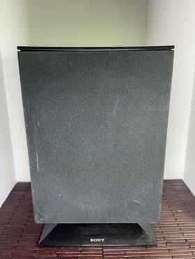 Ss-wsb125 Sony Subwoofer For Home Cinema Speaker System 6 Ohms Tested And Works