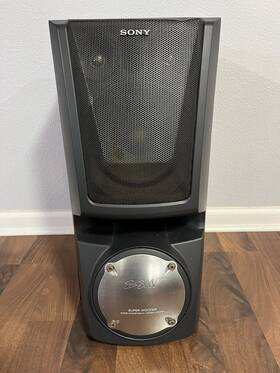 Ss-xb80v Sony Single Woofer Super Acoustically Loaded 400w