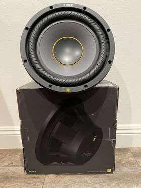 Xs-w122es Sony Subwoofer Set Ohm Speakers