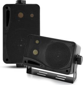 2022sx Sound Around Pyramid 3-way Indoor Outdoor Speaker System - 3.5 Inch 200w Pair Of Mini Box Cei 2022sx Sound Around Pyramid 3-way Indoor Outdoor Speaker System - 3.5 Inch 200w Pair Of Mini Box Cei