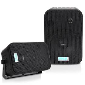 Sound Around 313046088049 Pyle 6.5 Inch Indoor/outdoor Waterproof Speakers Black
