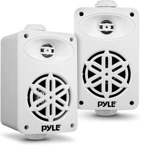 Sound Around 842893141497 Pyleusa Indoor Outdoor Speakers Pair - 200 Watt Dual Waterproof 3.5 Inch 2-way Ful