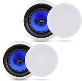 Pic8e Sound Around Home 2-way In-wall In-ceiling Speaker System - Dual 8 Inch 300w Pair Of Ceiling Pic8e Sound Around Home 2-way In-wall In-ceiling Speaker System - Dual 8 Inch 300w Pair Of Ceiling