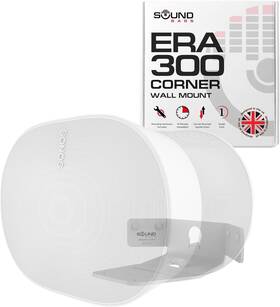 E300-lc-wm-w Sound Bass Era300 Corner Wall Mount Bracket Low Profile White Single E300-lc-wm-w Sound Bass Era300 Corner Wall Mount Bracket Low Profile White Single