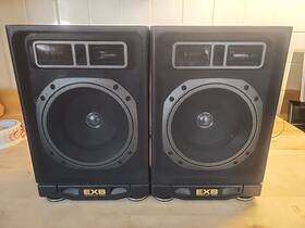 0634blk Sound Design Soundesign Speakers Model Vintage Exb Extended Bass System Black