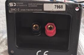 Thc-2 Sound Dynamics Center Channel Crossover And Speaker Connects