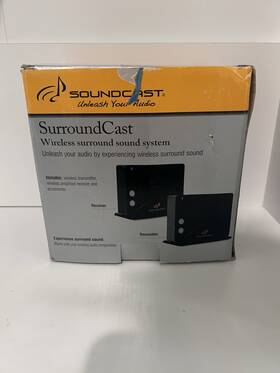 Scs100 Soundcast Surroundcast Wireless Surround Sound Kit Model
