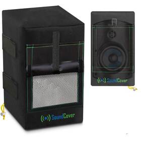 8541738568 Soundcover Two Black Waterproof 600d Outdoor Speaker Covers For C-bracket Mounted Speake 8541738568 Soundcover Two Black Waterproof 600d Outdoor Speaker Covers For C-bracket Mounted Speake