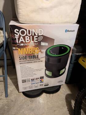 Soundstream 709483065055 St-nimbus Nimbus Sound Table Bluetooth Speaker Soundstream 709483065055 St-nimbus Nimbus Sound Table Bluetooth Speaker