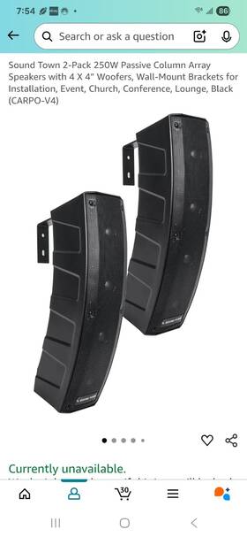 Carpo-v4 Soundtown Array Speakers