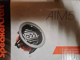 Aim252 Speakercraft Aim 5 Two Series 2 In-ceiling Speaker Pivoting High Fidelity 2-way