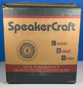 Crs8.5 Speakercraft Crs 8.5 8 Inch Custom Round Series Ceiling Wall Mount Weather Proof Set