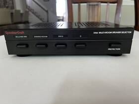 S4dc Speakercraft Multi-room Speaker Selector Great Condition S4dc Speakercraft Multi-room Speaker Selector Great Condition
