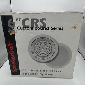 200072292 Speakers Speakercraft 6 Inch Crs Two In-ceiling Speakers- Pair Not Tested 200072292 Speakers Speakercraft 6 Inch Crs Two In-ceiling Speakers- Pair Not Tested