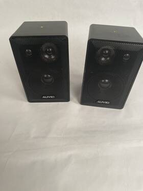 4000016 Speakers Auvio 50w/ 100w X 2 4 Inch 3-way Indoor/outdoor One Pair